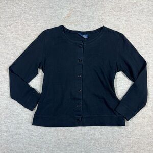 Karen Scott Black Cardigan Sweater